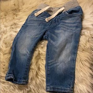 Baby Gap Sweat Band Straight Leg Jeans